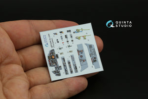 Quinta Studio QD72088 Su-24M 3D-Printed &amp;amp; coloured Interior on decal paper (Trumpeter) 1/72 – imagen 7