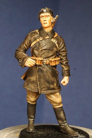 ToRo Model 35F126 September 1939 - Polish Soldier, 10th Mounted Rifle Reg.(mot) Figurine with decals / Two different heads included 1/35 – image 7