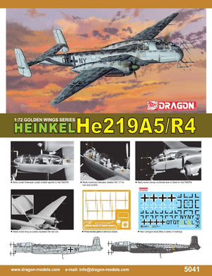 Dragon 5041 Heinkel He 219A-5/R4 1/72 – imagen 2
