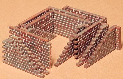 Tamiya 35028 Brick Wall Set 1/35 – zdjęcie 2