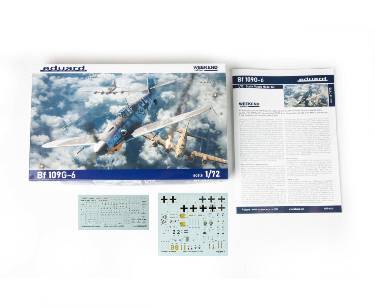 Eduard 7475 Bf 109G-6 - Weekend Edition 1/72 – immagine 6