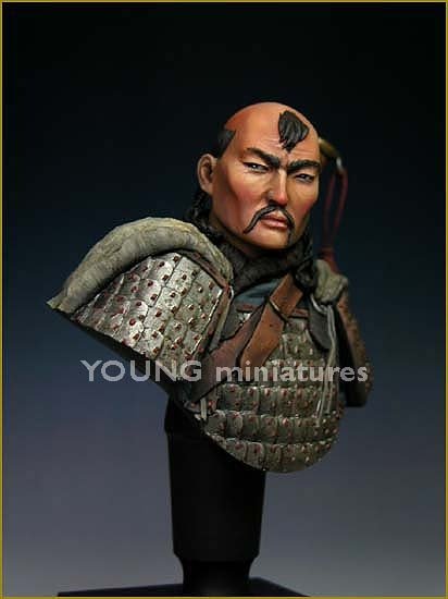 Young Miniatures YH1804 MONGOL WARRIOR 14 Century 1/10 – zdjęcie 3