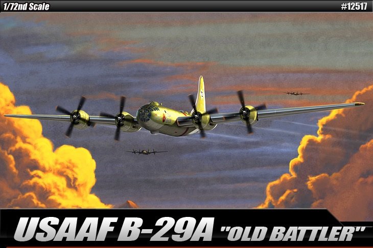 Academy 12517 USAAF B-29 Old battler 1/72