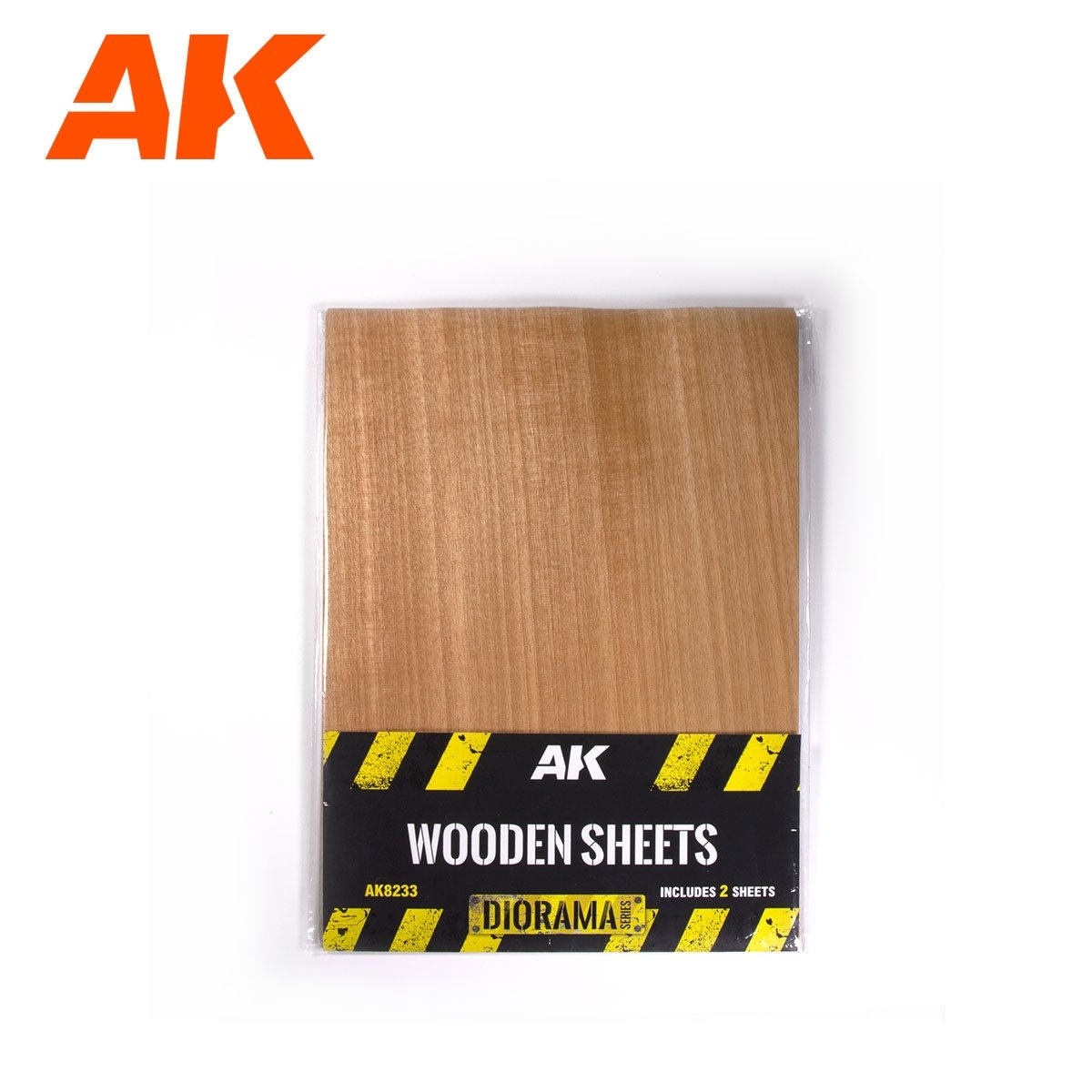 AK Interactive AK8233 FEUILLES EN BOIS (A4)
