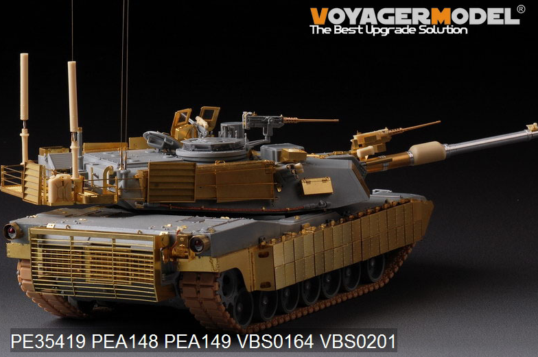 Voyager Model PEA149 Modern US Army M1A2 TUSK Slat Armor (For DRAGON 3536) 1/35 – image 3