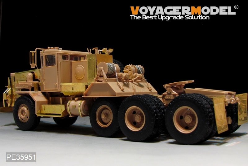 Voyager Model PE35951 Modern US Army M911 C-HET &amp;amp;M747 Heavy Equipment Semi-Trailer For MENG SS-013 1/35 – immagine 13