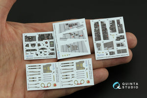 Quinta Studio QD48341 F-4G early 3D-Printed &amp;amp; coloured Interior on decal paper (Meng) 1/48 – immagine 4