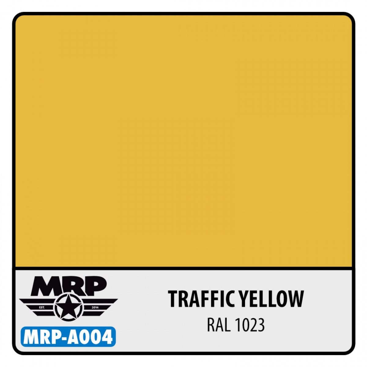 Mr. Paint MRP-A004 Traffic Yellow (RAL 1023) - aqua colors - 17ml