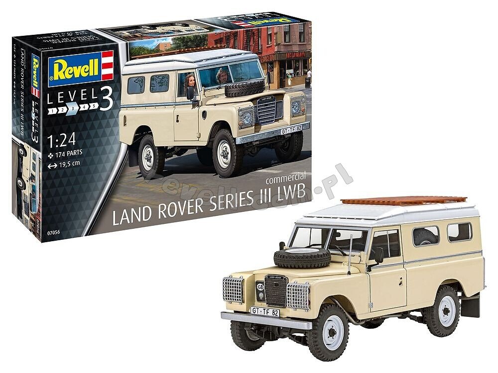 Revell 07056 Land Rover Series III LWB 109 commercial 1/24 – immagine 2
