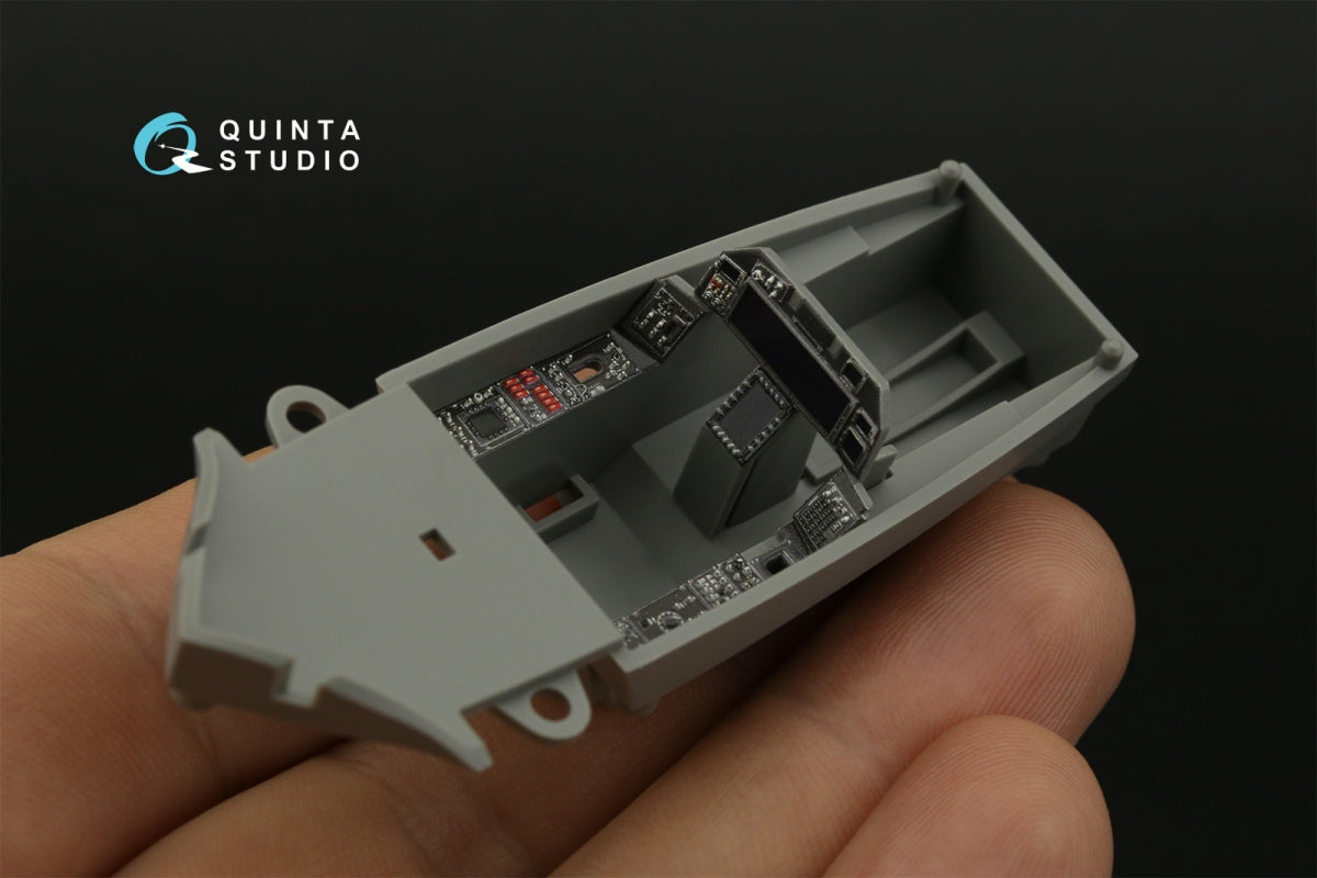 Quinta Studio QD48441 J-20 3D-Printed coloured Interior on decal paper (Meng) 1/48 – imagen 10