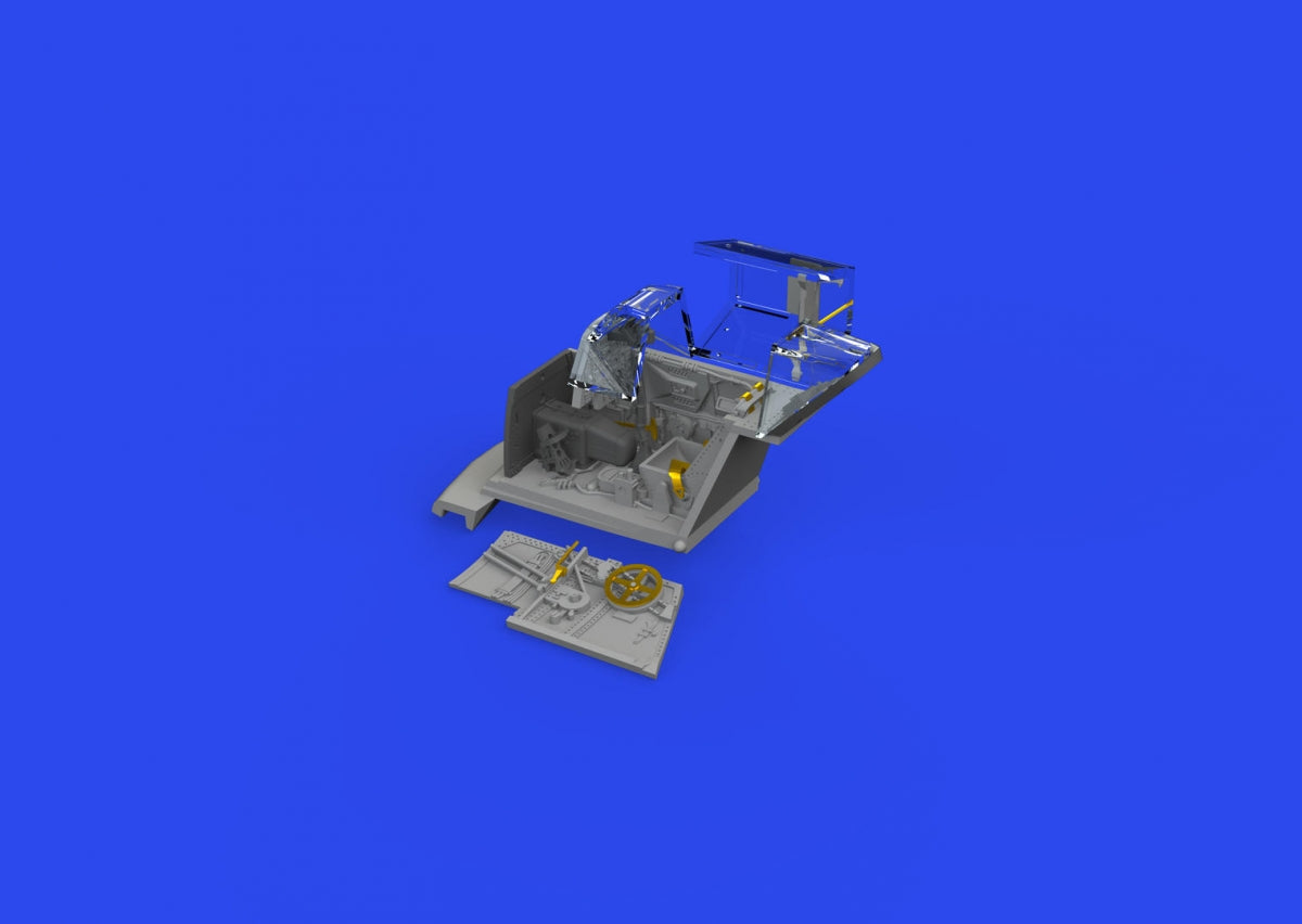 Eduard 672328 Bf 109F cockpit w/ early seat PRINT Eduard 1/72 – imagen 4