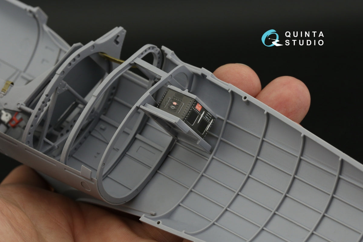 Quinta Studio QD24009 Spitfire Mk.IXc 3D-Printed &amp;amp; colored Interior on decal paper (Airfix) 1/24 – image 7