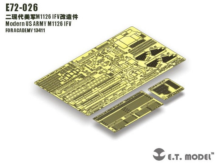 E.T. Model E72-026 Modern US ARMY M1126 IFV FOR ACADEMY 13411 1/72 – Bild 9