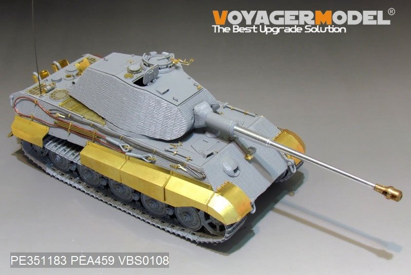 Voyager Model PE351183 WWII German King Tiger (Porsche Turret)（For DRAGON/ZVEZDA kit) 1/35 – imagen 6