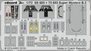 Eduard BIG72152 Super Mystere B.2 1/72 SPECIAL HOBBY – immagine 3