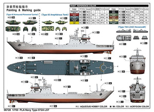 Trumpeter 06728 PLA Navy Type 072A LST 1/700 – imagen 3