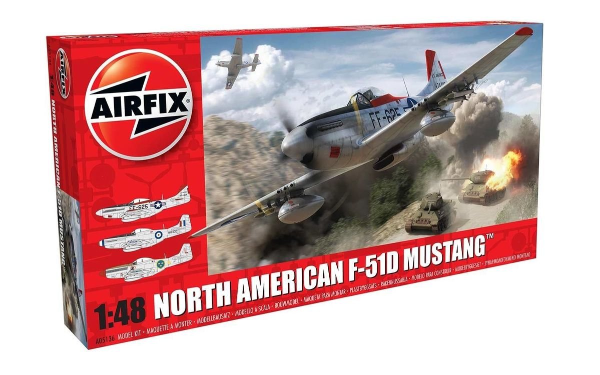 Airfix 05136 North American F-51D Mustang 1/48 – imagen 2