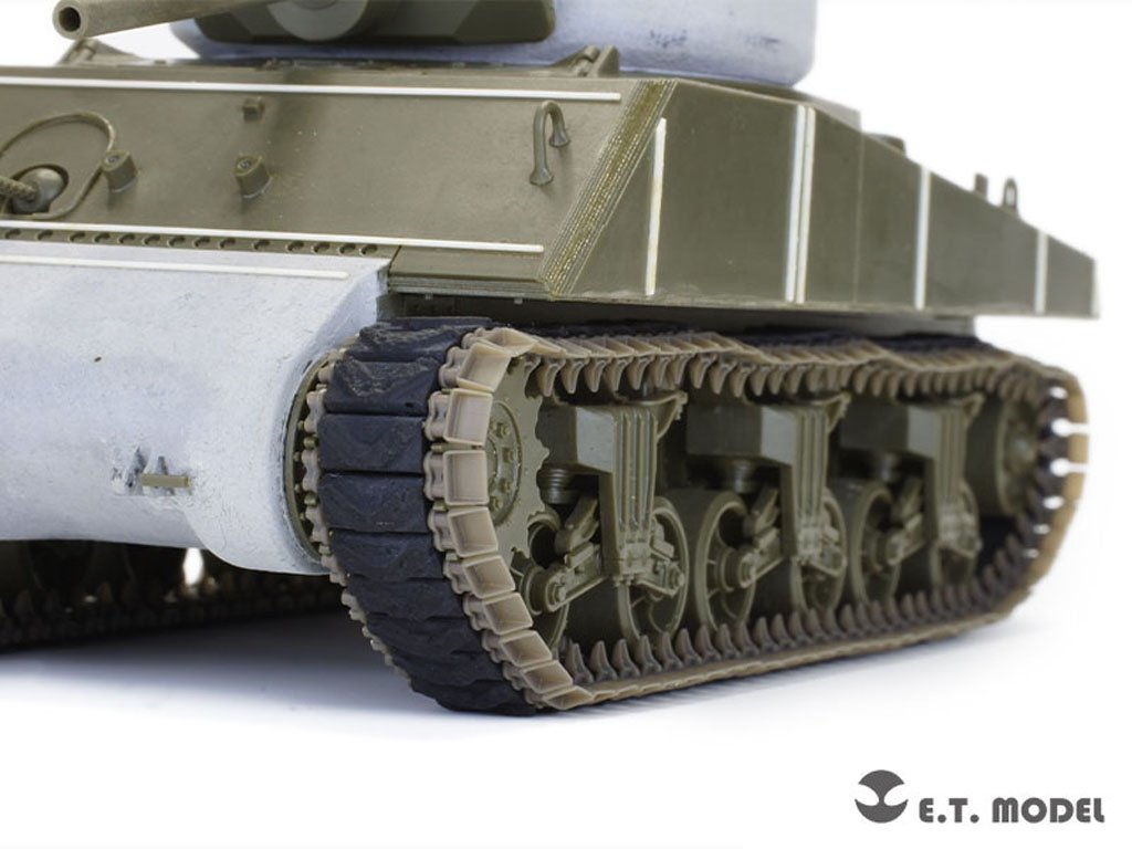 E.T. Model P35-093 WWII US ARMY M4 Sherman Extended End Connectors &amp;quot;Duck bill&amp;quot; type 1 1/35 – zdjęcie 2