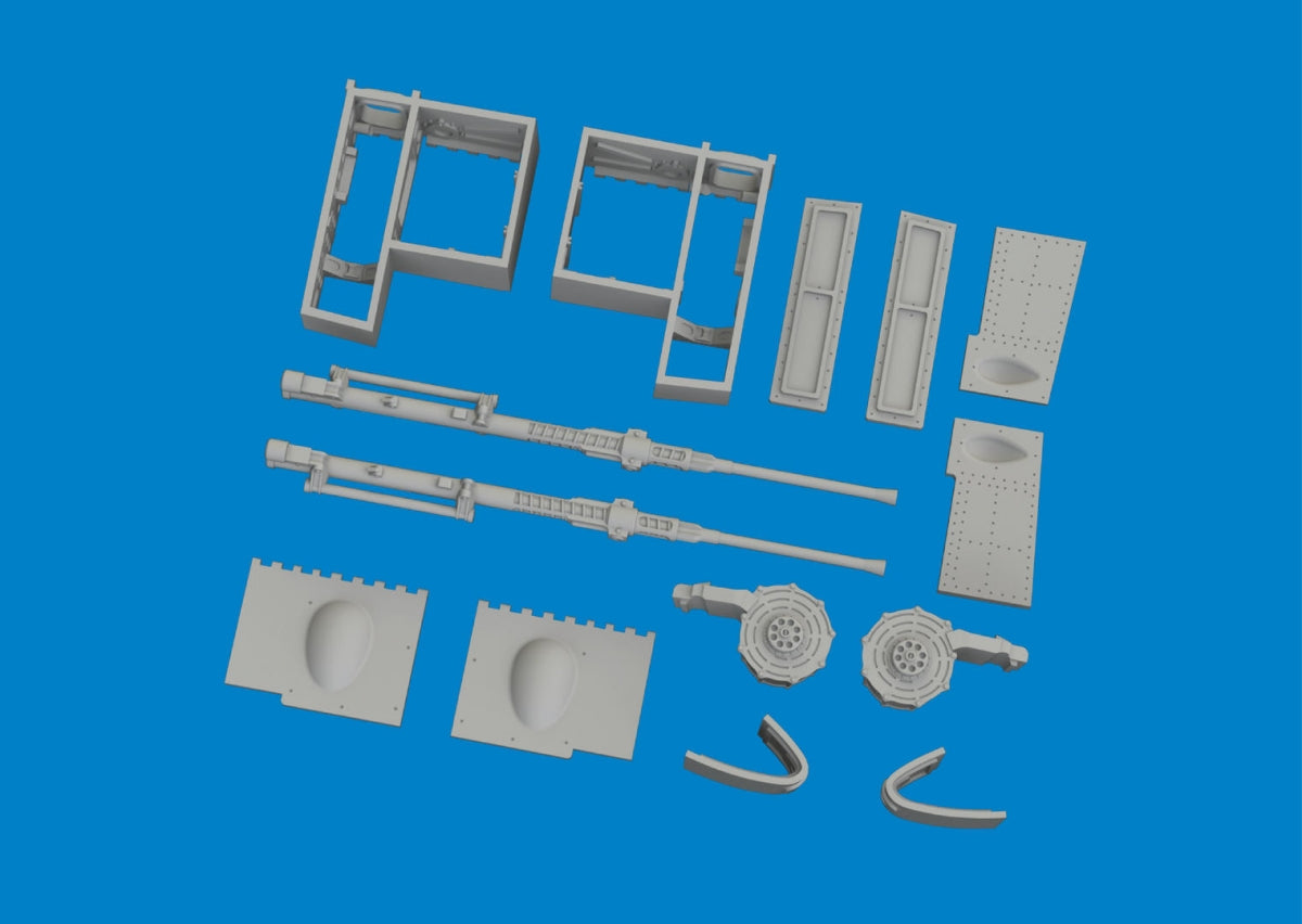 Eduard 6481095 A6M5 Type 52 gun bays PRINT EDUARD 1/48 – imagen 4