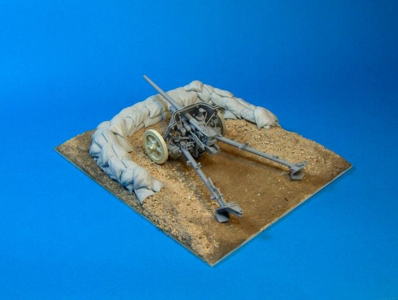 Support de canon antichar léger Panzer Art RE35-183 Afrique du Nord, échelle 1/35 – image 2