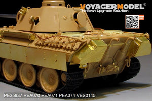 Voyager Model PE35937 WWII German Panther D Tanks Basic For MENG TS-038 1/35 – zdjęcie 7