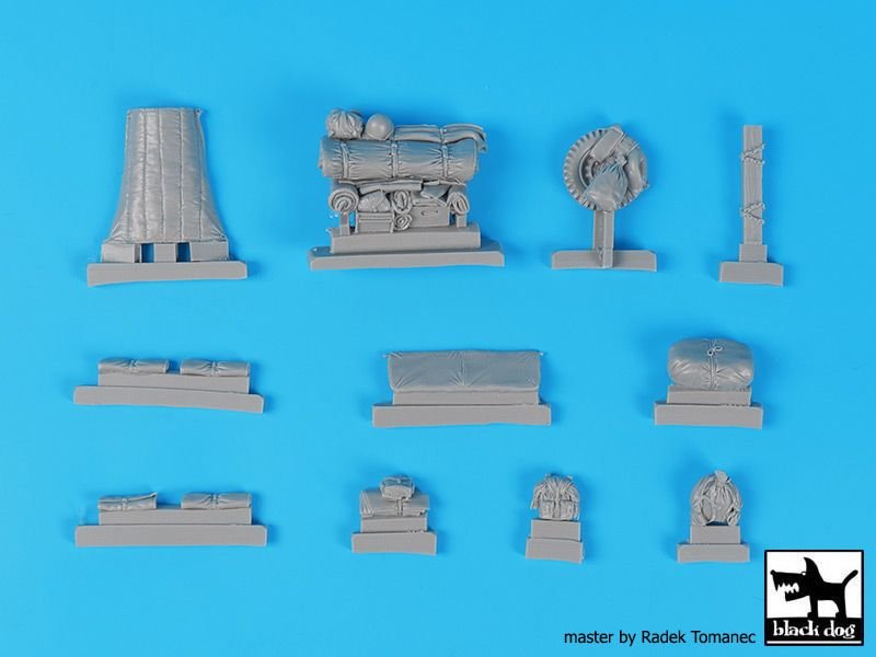 Black Dog T35228 Russian field car Gaz 67 B accessories set 1/35 – imagen 6