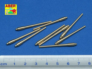 Aber 350L-06 Set of 9pcs 406mm short barrels for US ships for turrets without antiblast covers: North Carolina, Washington 1/350 – zdjęcie 2