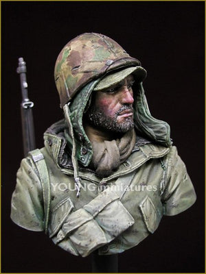 Young Miniatures YM1838 THE CHOSIN FEW Battle of Jang-Jin Reservoir USMC KOREAN WAR 1950 1/10 – immagine 8