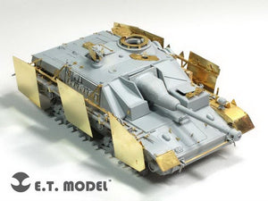 E.T. Model EA35-079 WWII German Schurzen for Stug.IV For DRAGON Smart Kit 1/35 – immagine 7