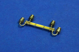 RB Model 35D02 Telegraphic pillar with 4 insulators Set contains not assembled 2 pcs 1/35 – imagen 4