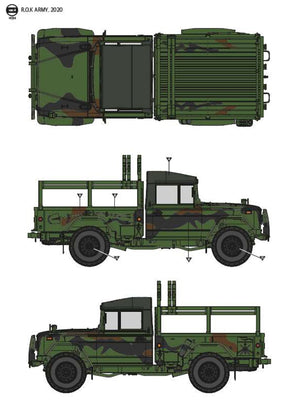 Academy 13551 R.O.K. Army K311A1 1/35 – imagen 7