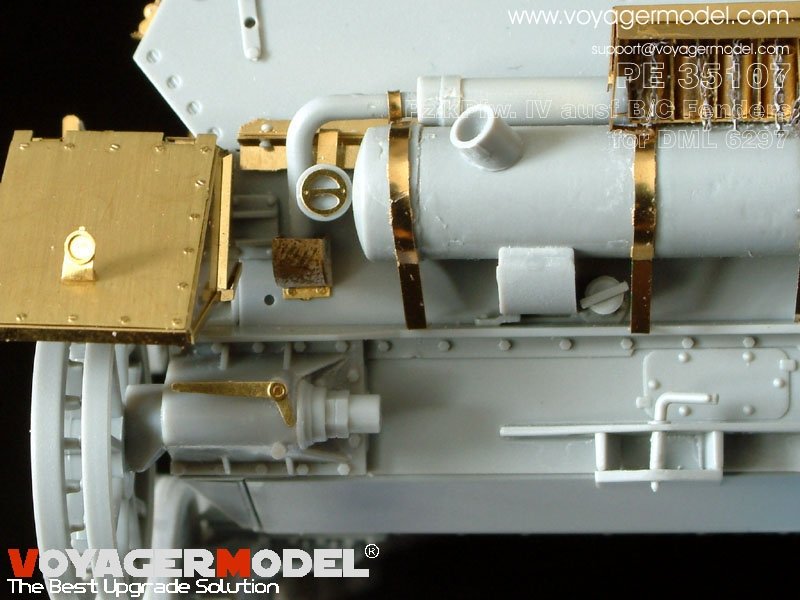 Voyager Model PE35107 Pz.kPfw. IV Ausf B/C (For DRAGON 6297) 1/35 – zdjęcie 7