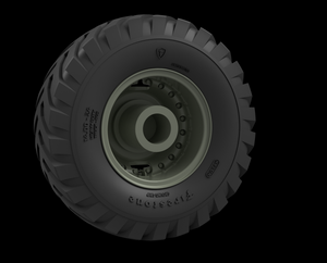 Panzer Art RE35-807 M26 Dragon Wagon Road wheels (Firestone) 1/35 – imagen 3