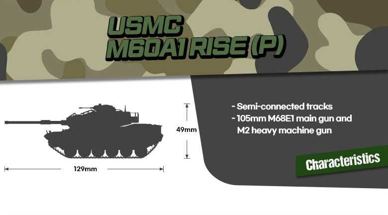 Academy 13425 M60A1 RISE P 1/72 – immagine 2