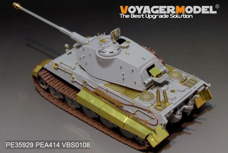 Voyager Model PE35929 WWII German King Tiger (Porsche Turret) For HOBBYBOSS 84530 1/35 – Bild 7