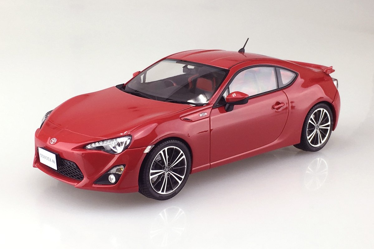 Aoshima 01006 Toyota 86 &amp;#39;12 Lightning Red 1/24 – imagen 2