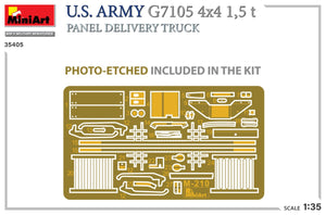 MiniArt 35405 U.S. ARMY G7105 4х4 1,5 t PANEL DELIVERY TRUCK 1/35 – imagen 2