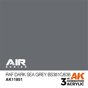 AK Interactive AK11851 RAF DARK SEA GREY BS381C/638 – AIR 17ml