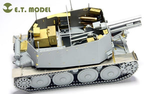 ET Modèle E35-005 Seconde Guerre mondiale allemand Sd.Kfz.138/1 Ausf.H 15cm sIG33/1 « Grille » (Pour DRAGON 6470) (1/35) – image 4