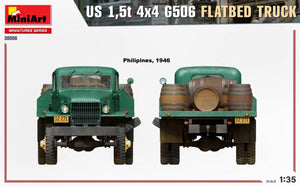 MiniArt 38056 US 1,5t 4×4 G506 FLATBED TRUCK 1/35 – imagen 6