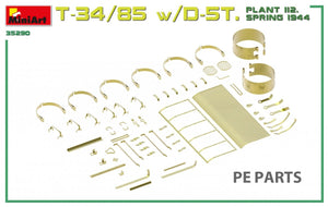Miniart 35290 T-34/85 w/D-5T. PLANT 112. SPRING 1944. INTERIOR KIT 1/35 – Bild 10