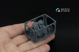 Quinta Studio QT72014 Yak-1 Ski landing gear (Zvezda) 1/72 – Bild 3