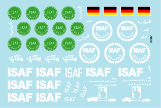 Star Decals 35-947 Generic ISAF markings 1/35 – zdjęcie 2