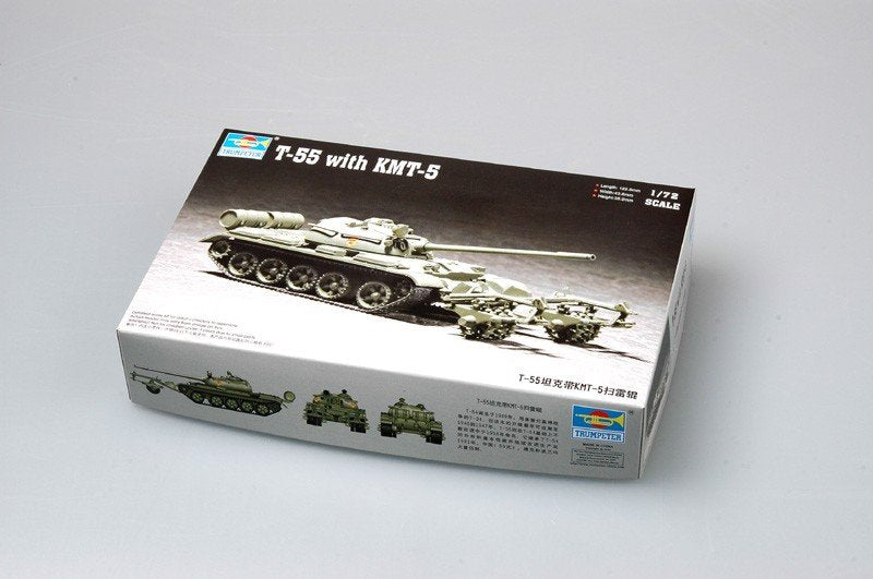 Trumpeter 07283 T-55 with KMT-5 1/72 – image 2