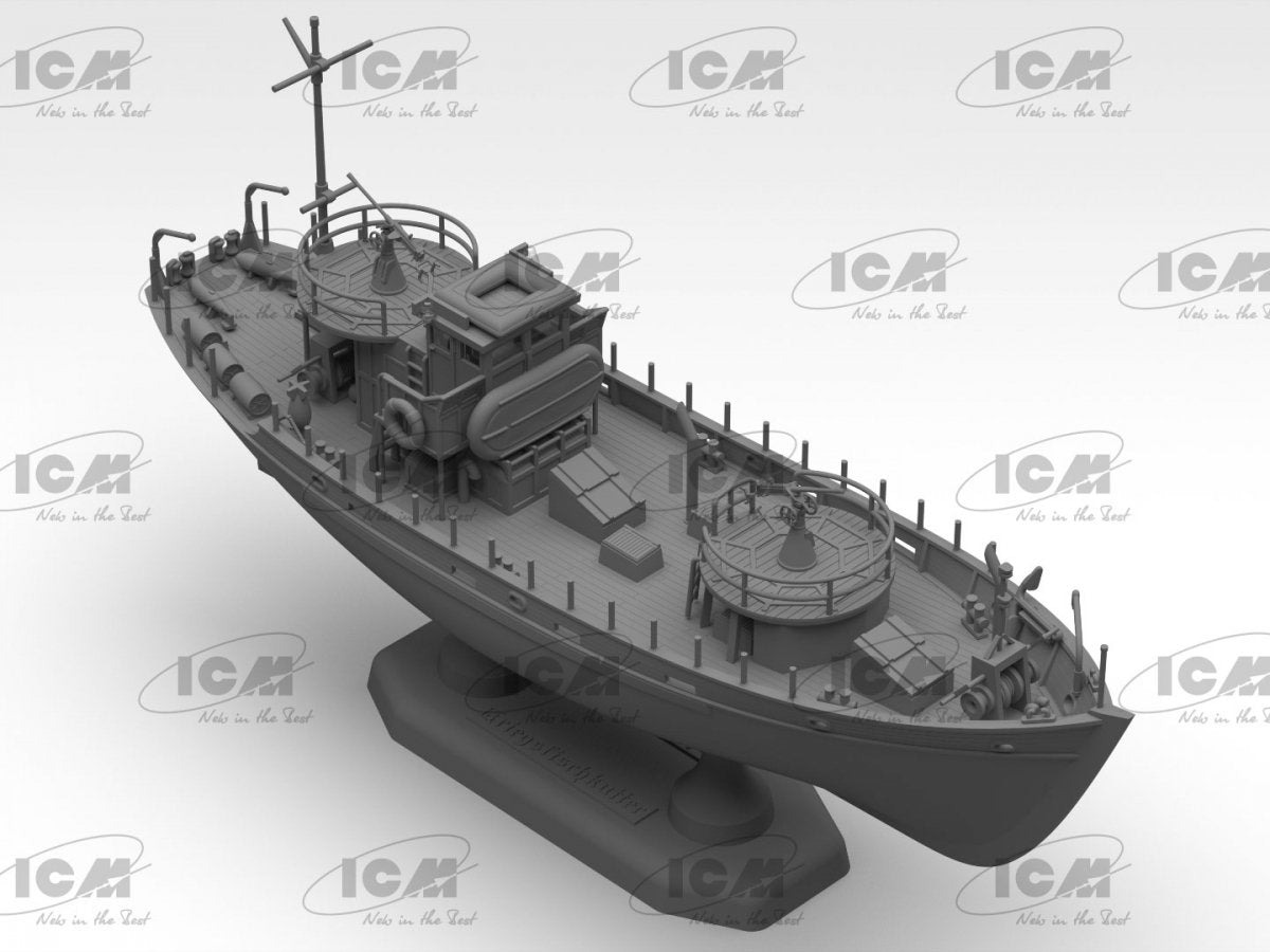 ICM S012 KFK Kriegsfischkutter Bateau polyvalent allemand de la Seconde Guerre mondiale 1/144 – image 4