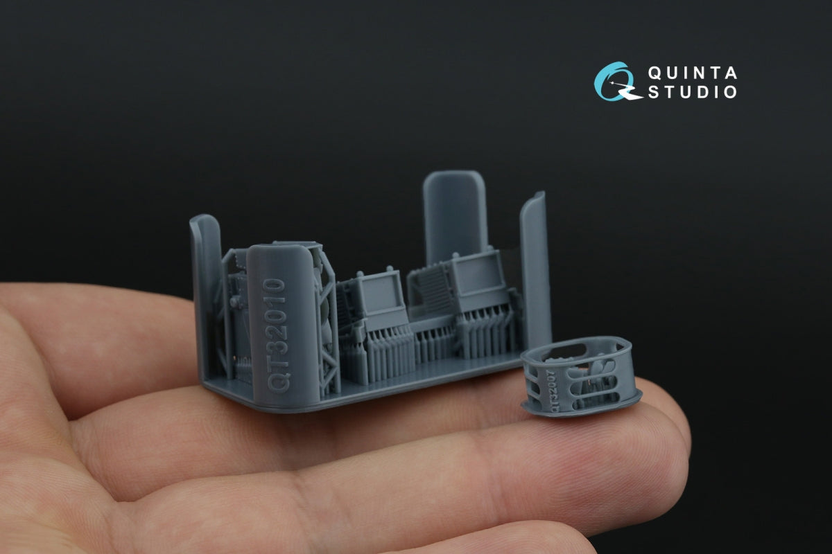 Quinta Studio QD+32232 Tornado ECR Italian 3D-Printed &amp;amp; coloured Interior on decal paper (Italeri) (with 3D-printed resin parts) 1/32 – imagen 8