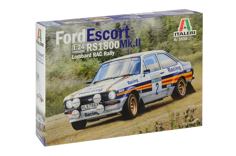 Italeri 3650 Ford Escort RS 1800 Mk.II Lombard RAC Rally 1/24