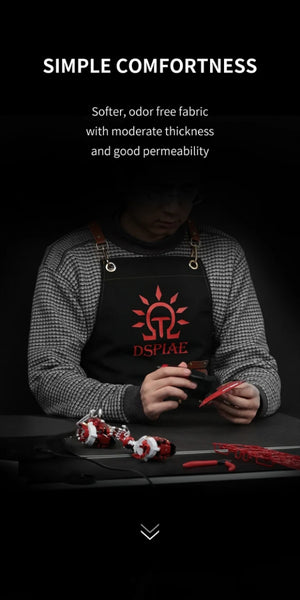 DSPIAE CAN-01 Canvas Working Apron / Płócienny fartuch roboczy – imagen 7