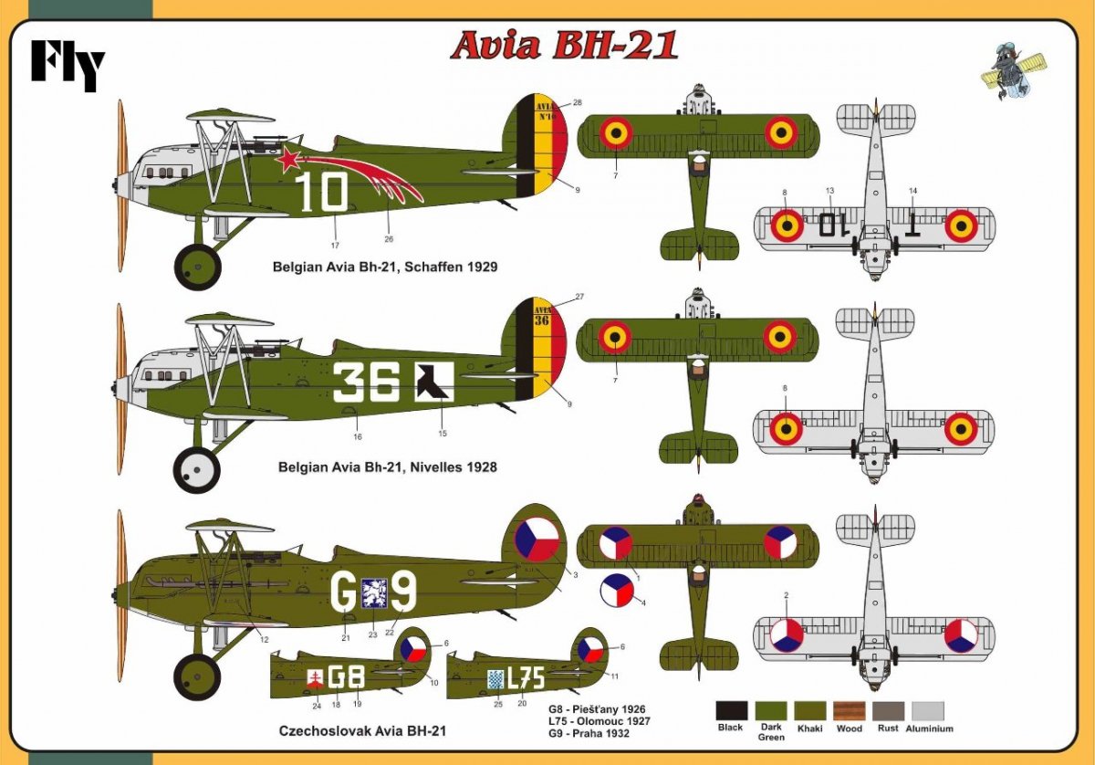 Fly 72012 Avia BH-21 1/72 – Bild 3