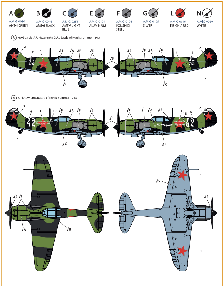 Clear Prop! CP72015 La-5 late version ADVANCED KIT 1/72 – image 6